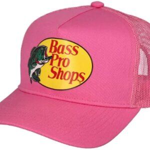 Pink Bass Pro Trucker Hat